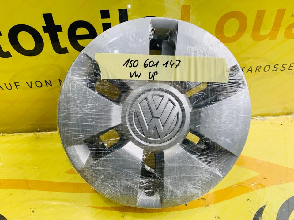VW UP 14 Zoll Radkappe 4 STÜCK Original 1S0601147 ✅