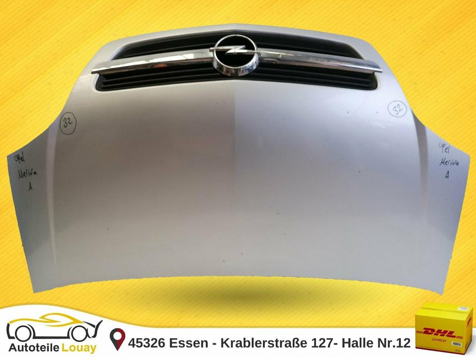 Opel Meriva A Motorhaube mit Grill Original ✅