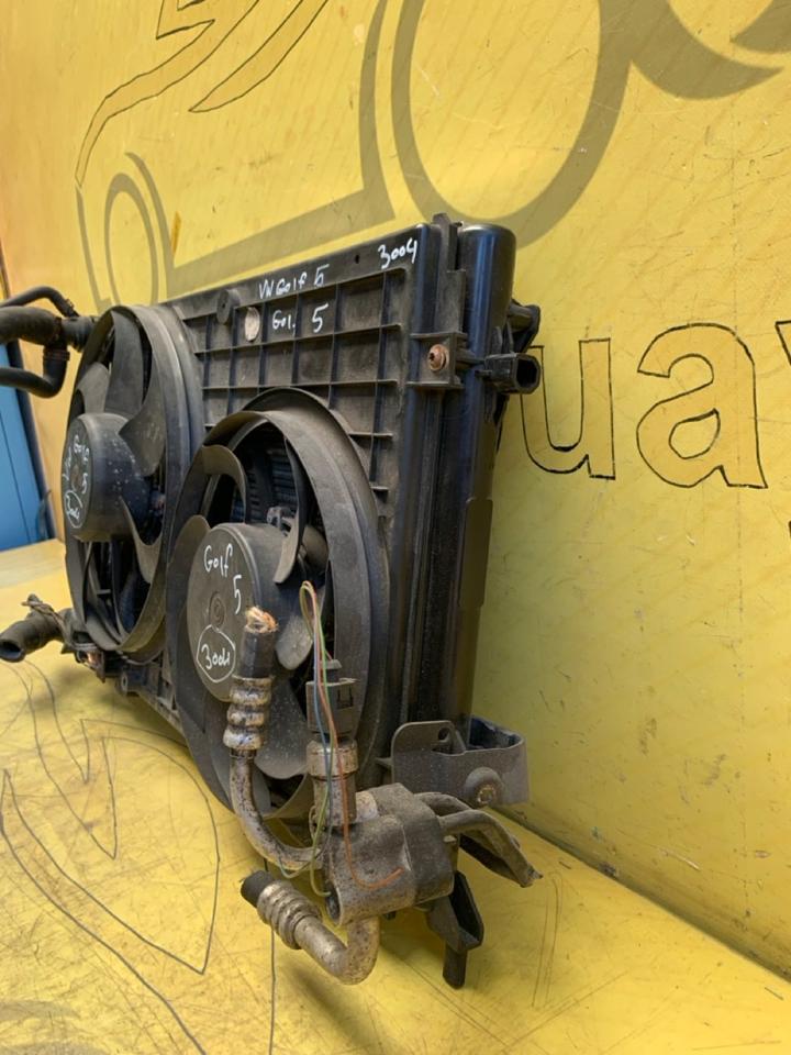 VW Golf 5 Kühlerpaket Wasserkühler Elektrolüfter Original ✅