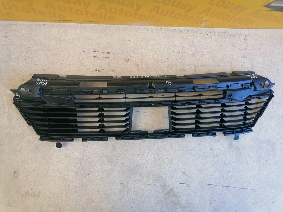 Peugeot 2008 Grill Gitter Stoßstange vorne Original 9816499377 ✅