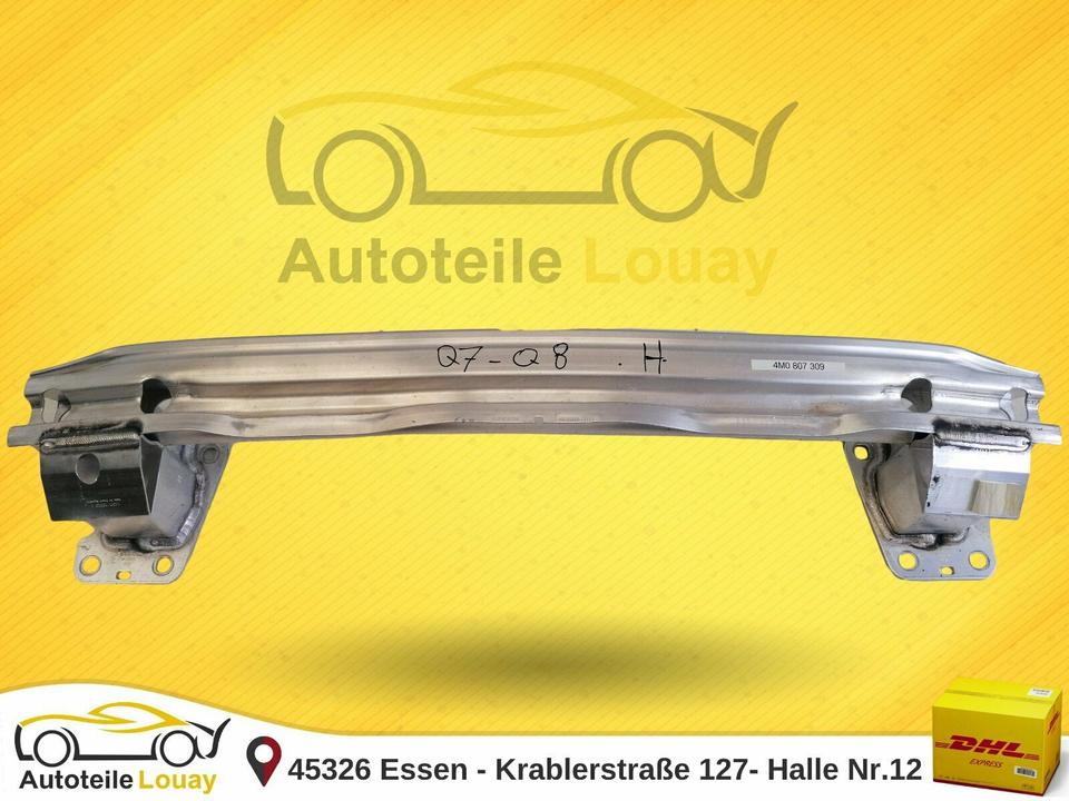 Audi Q7 4M Stossfängerträger Träger hinten Original 4M0807309 ✅