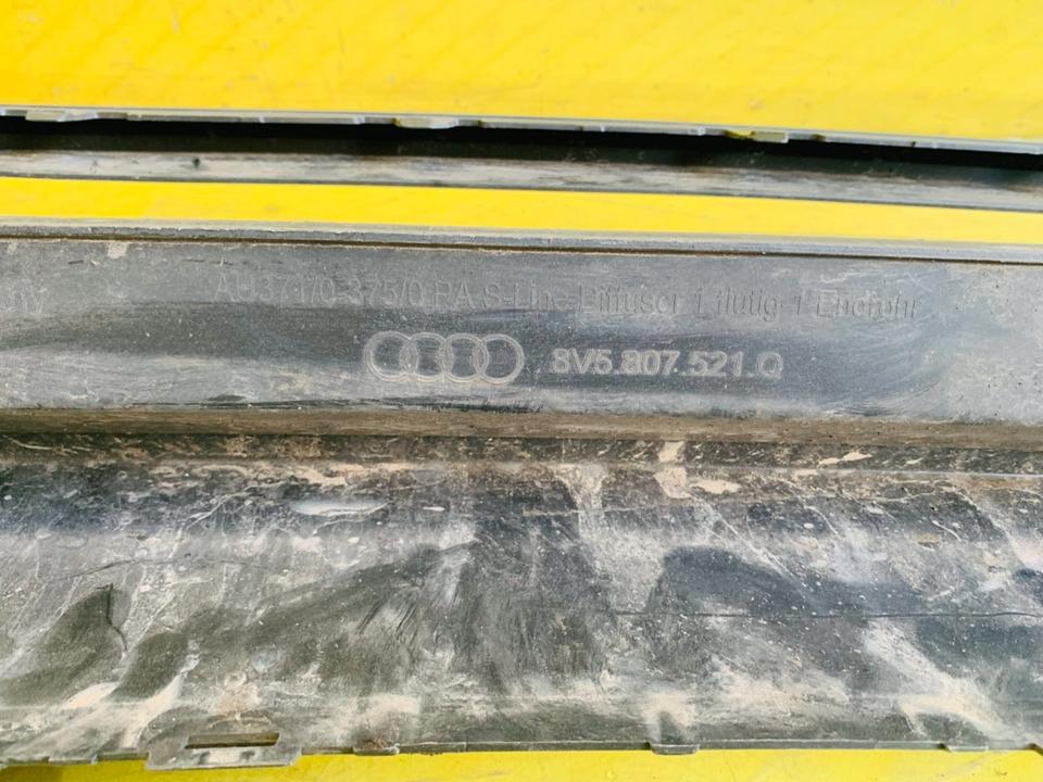 Audi A3 8V Limo Cabrio S-Line Diffusor Original 8V5807521Q ✅