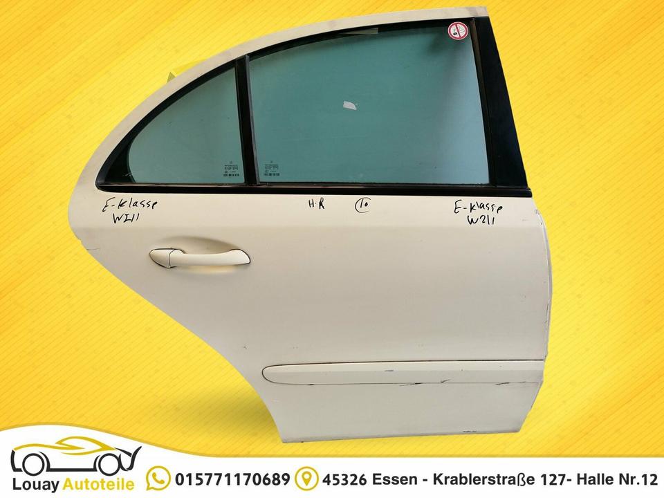 Mercedes E-Klasse W211 türe hinten rechts Limousine tür