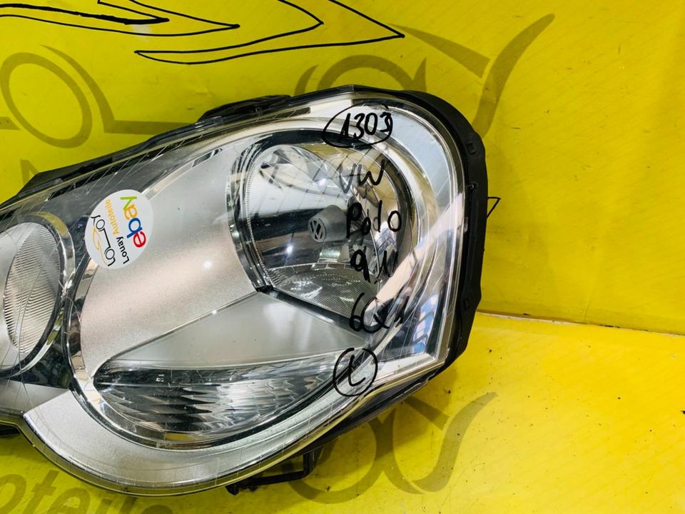 VW Polo Halogen Scheinwerfer links Original 6Q1941007AK ✅
