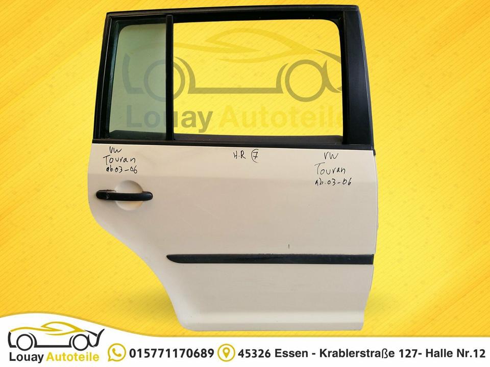 Tür Türe rechts hinten VW TOURAN ab 06- 15