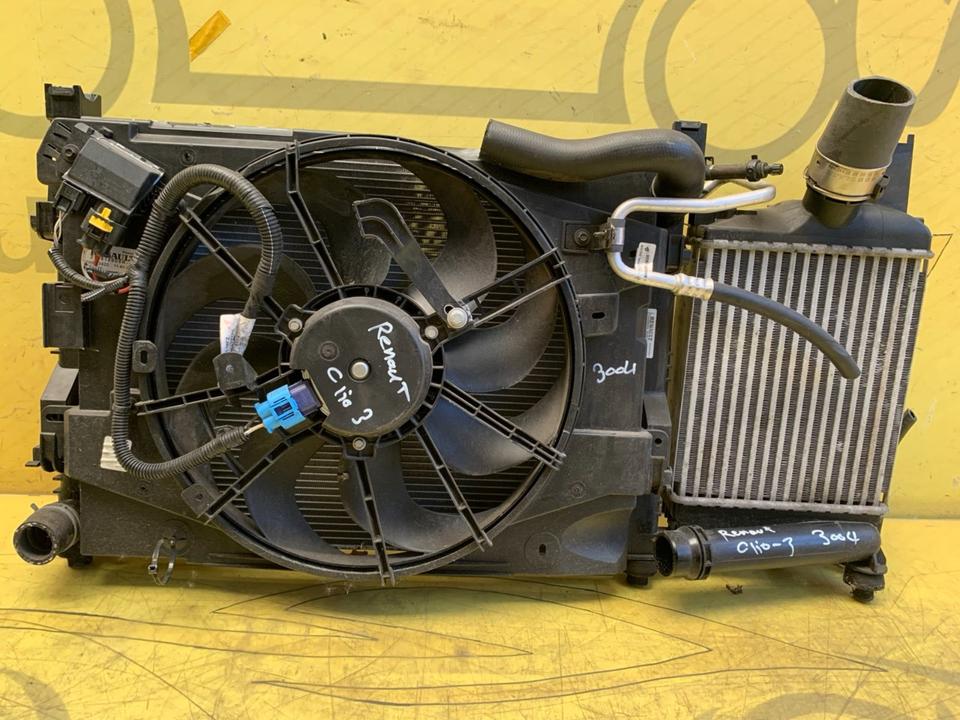 Renault Clio 3 Kühlerpaket Wasserkühler Elektolüfter Original ✅