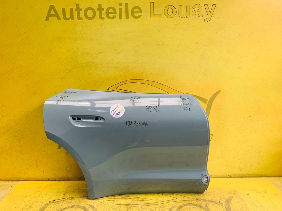Porsche Taycan 9J Tür hinten rechts Original 9J1833194 ✅
