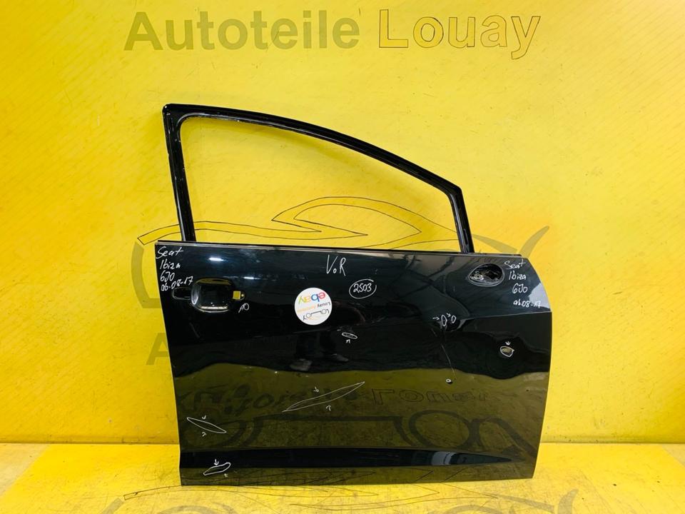 Seat Ibiza 6J 6P Tür vorne rechts Original 2008-2017 ✅