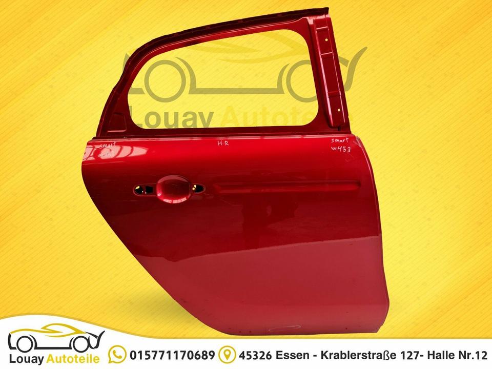 Smart Forfour W453 Tür hinten rechts Beifahrerseite A4537320800 ✅