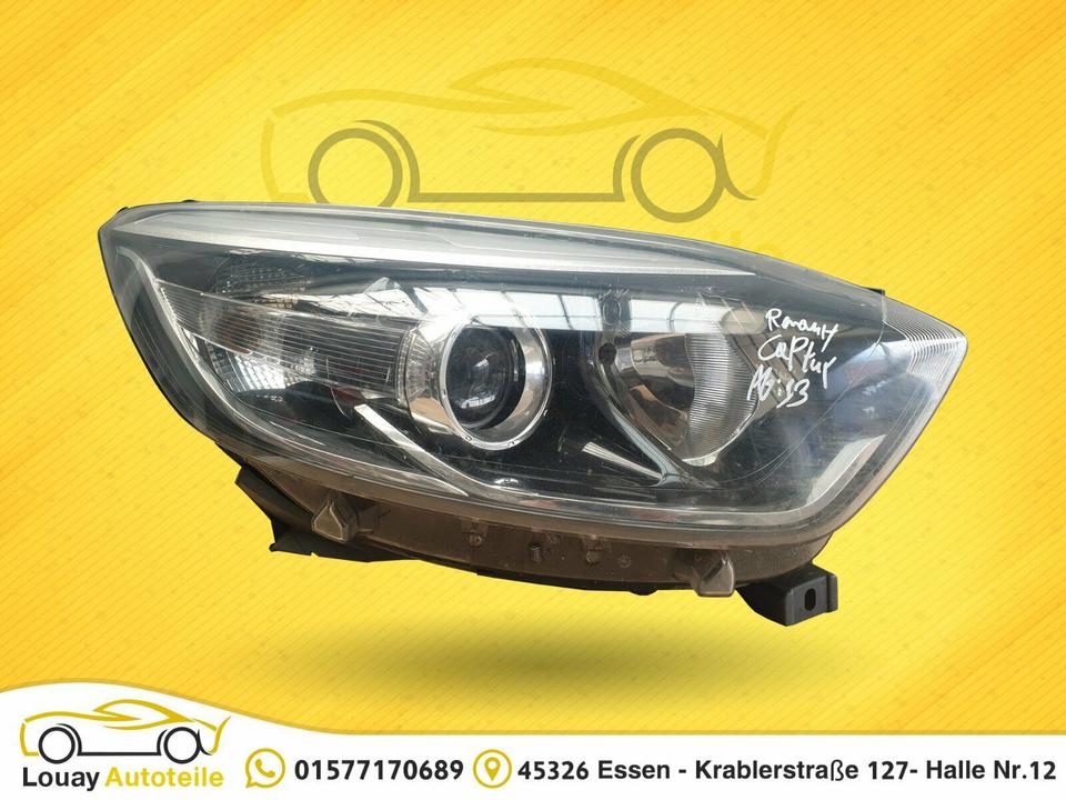 Scheinwerfer Renault Captur rechts 2014 260100947R Beifahrerseite