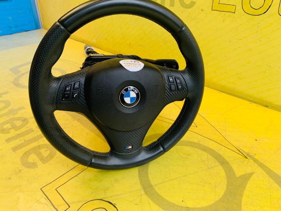 BMW E87 E90 E91 E92 M-Sport Lenkrad Schwarz Komplett 6989557 ✅