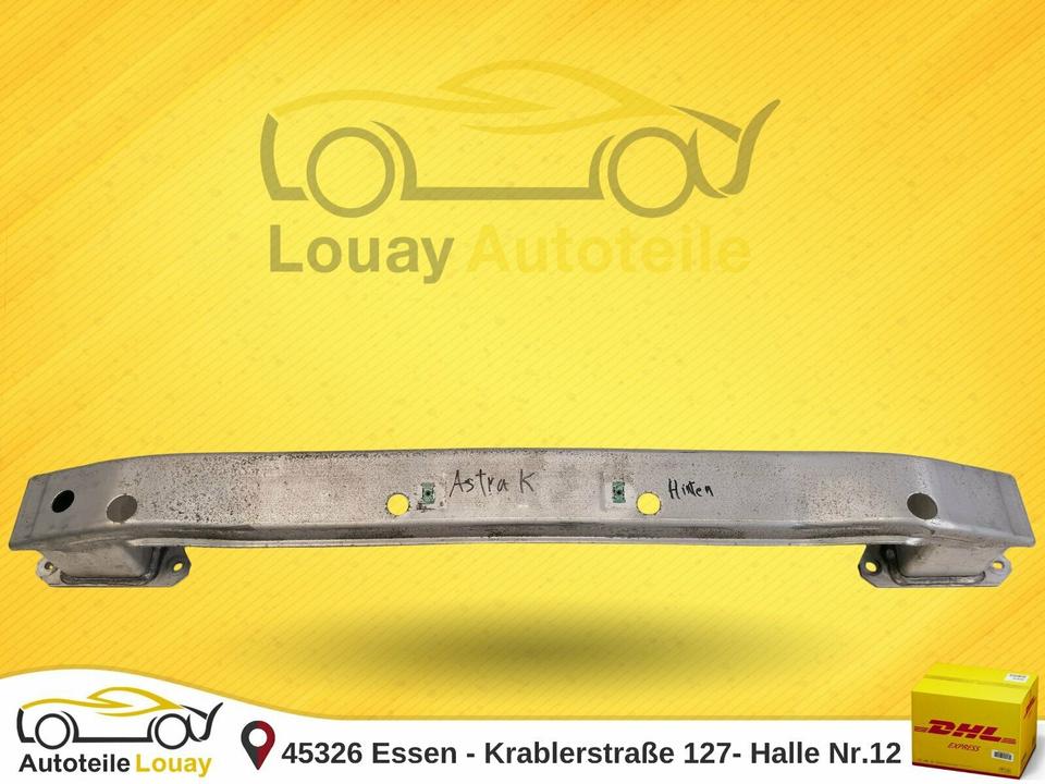 Opel Astra K Stoßstangenträger Träger Hinten Original 373778 ✅