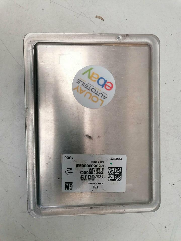 Opel Astra K Benziner Motorsteuergerät 12670579 ✅